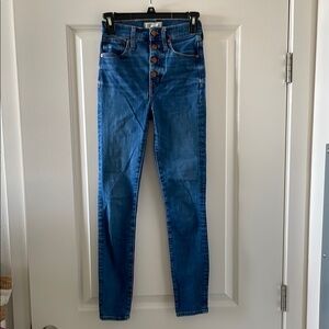 Madewell High Rise Skinny Jeans